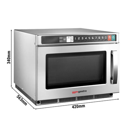 GGM Gastro Microwave - 17 Litres - 1800W - Digital
