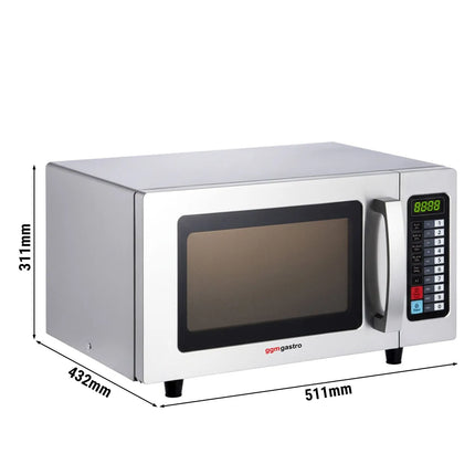 GGM Gastro Microwave - 25 Litres - 1000W - Digital