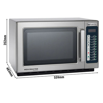 GGM Gastro Microwave - 34 Litres - 1100W - Digital
