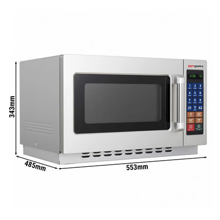 GGM Gastro Microwave - 34 Litres - 1400W - Digital