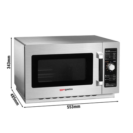 GGM Gastro Microwave - 34 Litres - 1kW - Manual