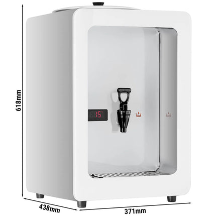 GGM Gastro Milk warmer PREMIUM - Digital - 10L - 1.8kW - White - incl. tap