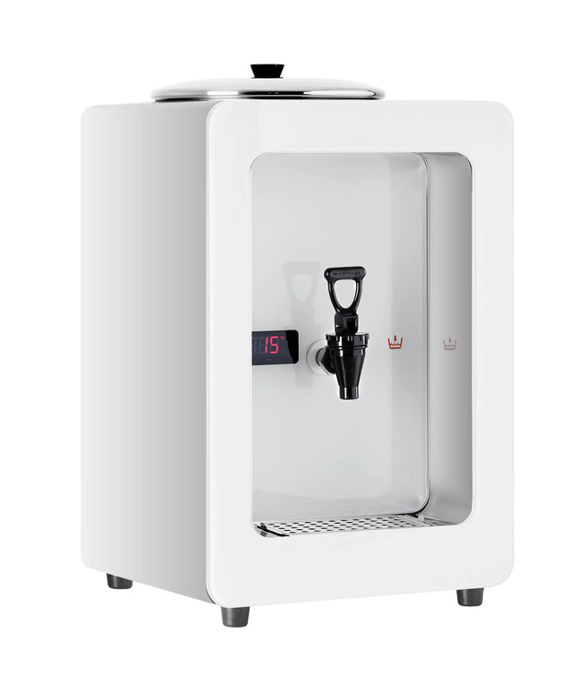 GGM Gastro Milk warmer PREMIUM - Digital - 5L - 1.2kW - White - incl. tap