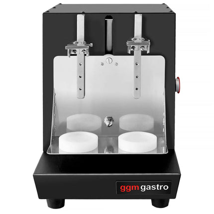 GGM Gastro Milkshake & Bubble Tea Mixer - double - 40W - 240rpm - Black - 0.75L