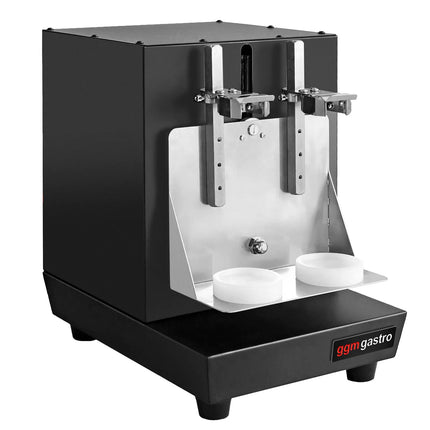 GGM Gastro Milkshake & Bubble Tea Mixer - double - 40W - 240rpm - Black - 0.75L