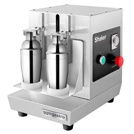 GGM Gastro Milkshake & & Bubble Tea Mixer - double - 40W - 240rpm - Stainless steel