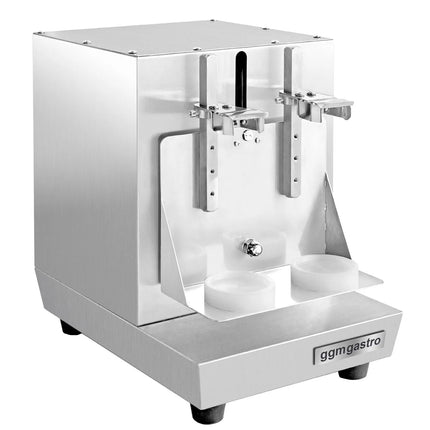 GGM Gastro Milkshake & & Bubble Tea Mixer - double - 40W - 240rpm - Stainless steel