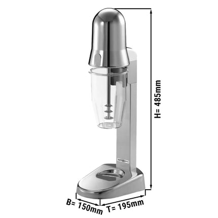 GGM Gastro Milkshake & Drinks Mixer PREMIUM - single spindle - 550 ml - 100 Watt - 1 speed