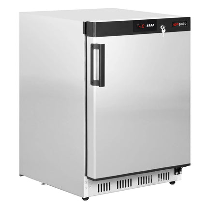 GGM Gastro Mini Commercial Undercounter Freezer Stainless Steel PREMIUM - 78L - Single Door