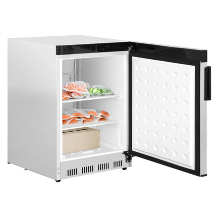 GGM Gastro Mini Commercial Undercounter Freezer Stainless Steel PREMIUM - 78L - Single Door