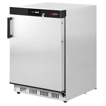 GGM Gastro Mini Commercial Undercounter Freezer Stainless Steel PREMIUM - 78L - Single Door