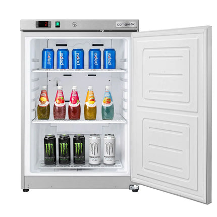 GGM Gastro Mini Commercial Undercounter Fridge Stainless Steel ECO - 115L - Single Door