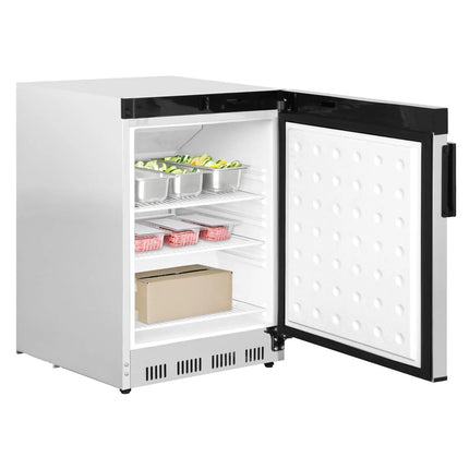 GGM Gastro Mini Commercial Undercounter Fridge Stainless Steel PREMIUM - 66L - Single Door