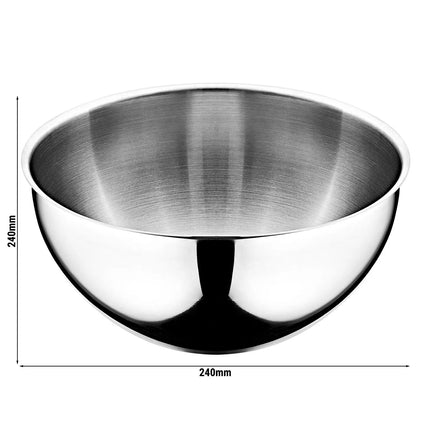 GGM Gastro Mixing Bowl - Stainless Steel - 3.5L - Ø 240mm
