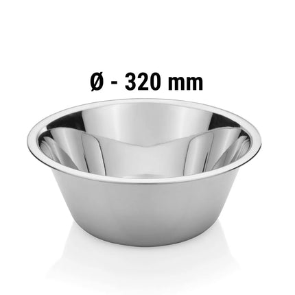 GGM Gastro Mixing Bowl - Stainless Steel - 8L - round - Ø 320mm