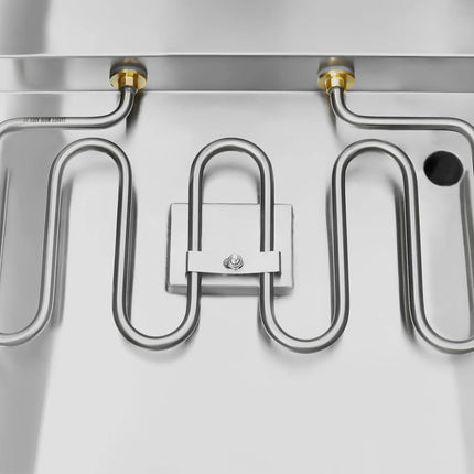 GGM Gastro Mobile Bain Marie - 3x GN 1/1 - 150mm deep - Wet Heat - 3 kW - individually controlled wells - with Drain Tap