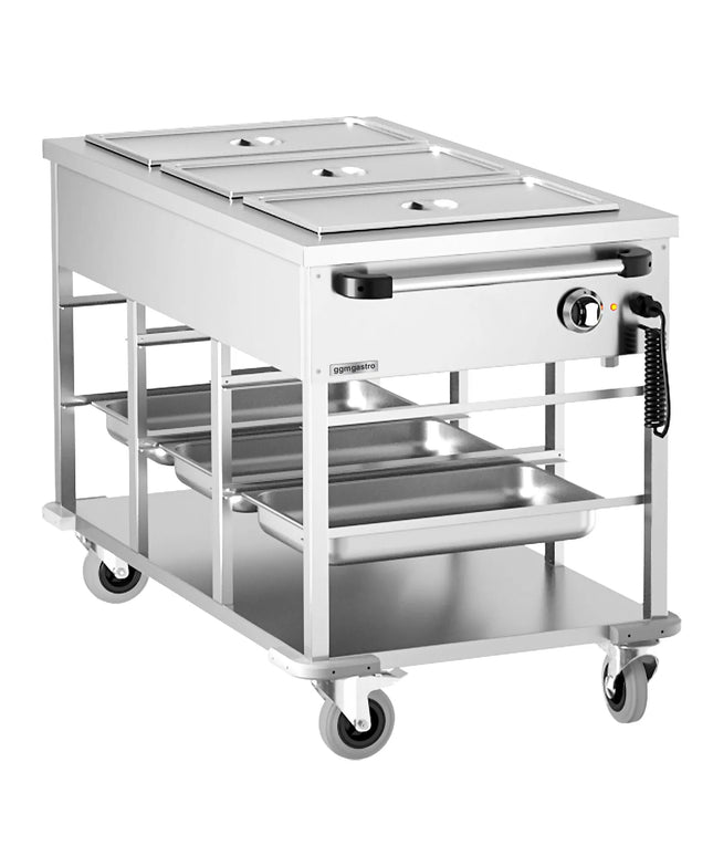 GGM Gastro Mobile Bain Marie - 3x GN 1/1 - 2,5 kW