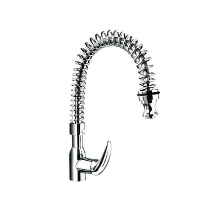 GGM Gastro Monobloc mixer tap 6000 - with swivel spout & flexible hose - height 450mm