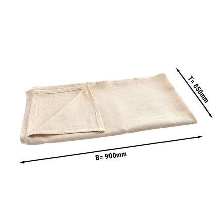 GGM Gastro Muslin Cloth / Straining Cloth - 900x850mm - White Cotton/Polyester