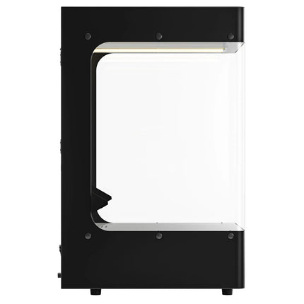 GGM Gastro Nacho & Popcorn Warmer - with LED Lighting - 305W - Black | Drawer Warmer - for Almonds & Nuts