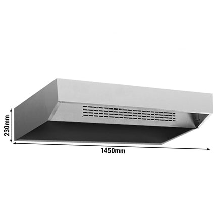 GGM Gastro Nắp Chụp Thép Không Gỉ Cho Lò Pizza - 1450x1450x230mm - Cho PEZ630G & PEZ630G#2