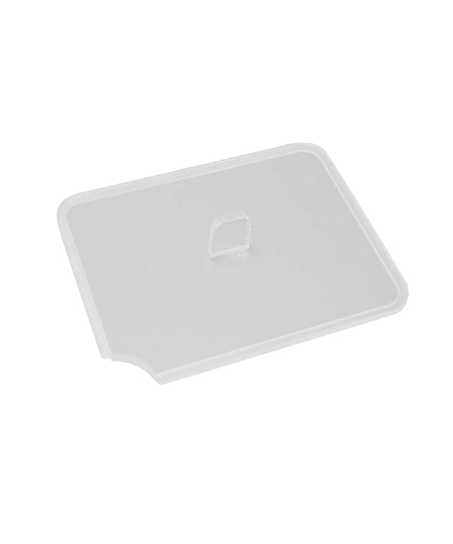 GGM Gastro Nắp GN Polycarbonate GN 1/3 - Có Khe Vá - Trong Suốt - 325x176x7mm - Cao 7mm