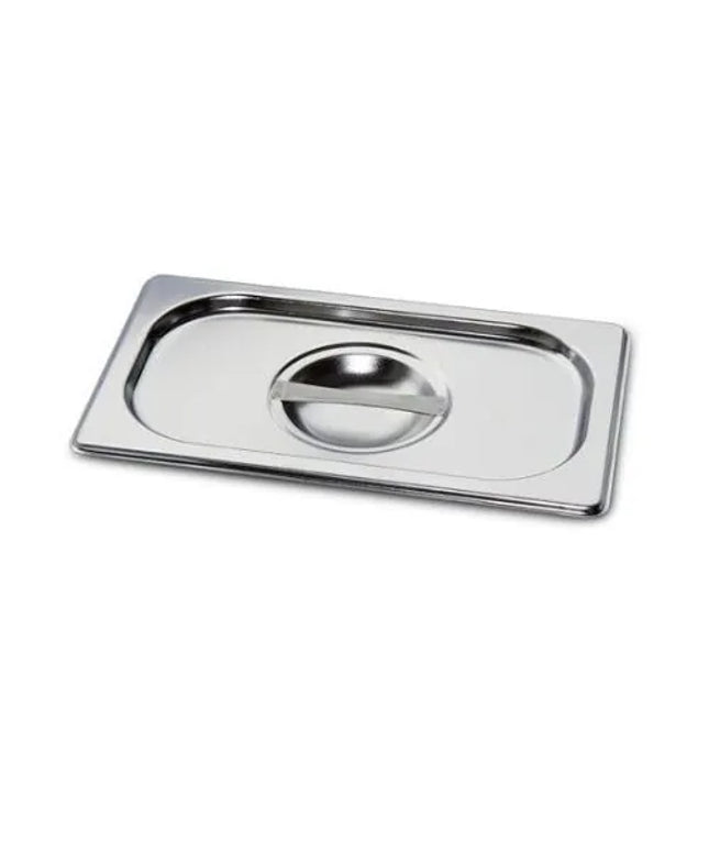 GGM Gastro Nắp GN Thép Không Gỉ GN 1/4 - 265x162x7mm