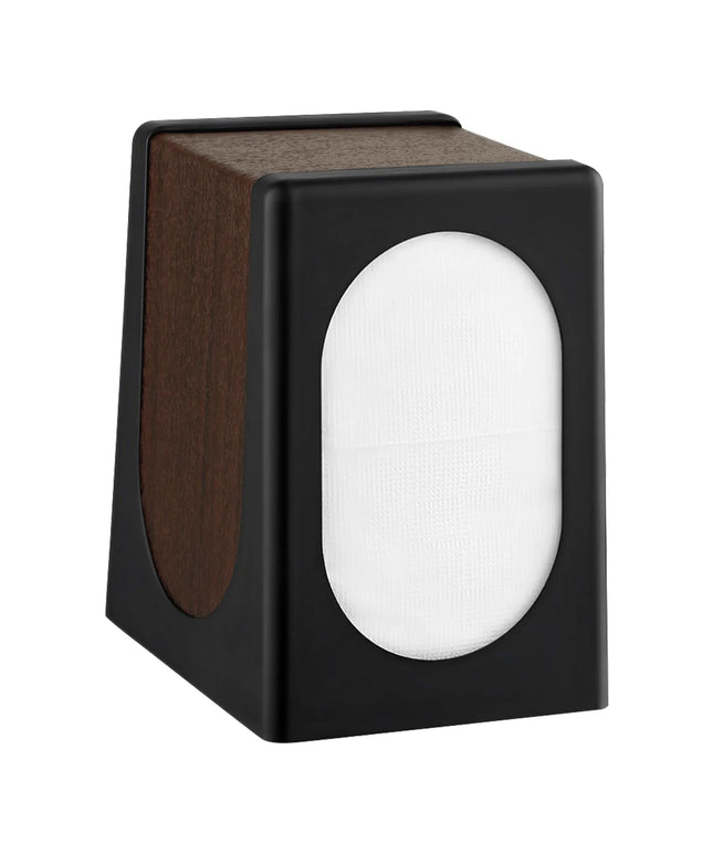 GGM Gastro Napkin Dispenser - Black/Brown - Plastic - 100x135x150mm