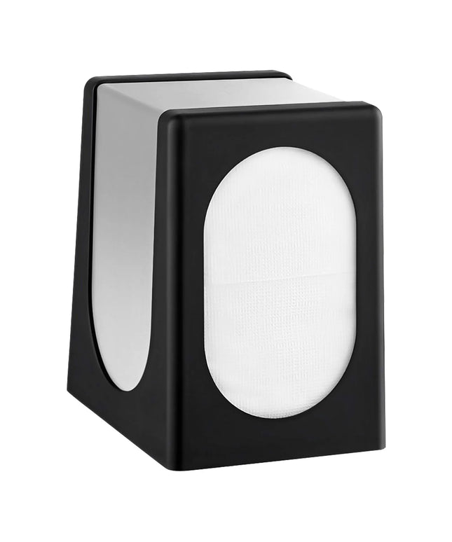 GGM Gastro Napkin Dispenser Tabletop - Black/Grey - Plastic - 100x135x150mm