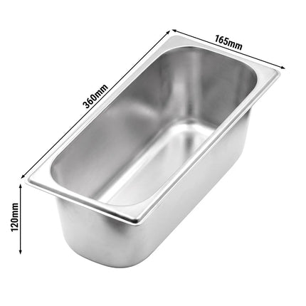 GGM Gastro Napoli Ice Cream Pan - 5l - 360x165x120mm