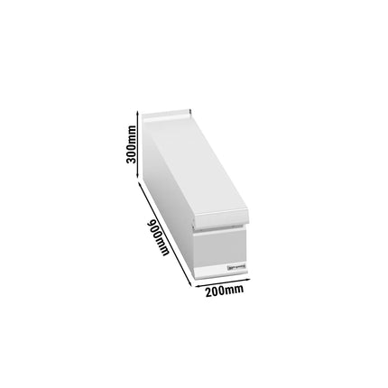 GGM Gastro Neutral Element Paolo 900 - 200x900x300mm - Stainless Steel AISI 304 - Series Paolo 900
