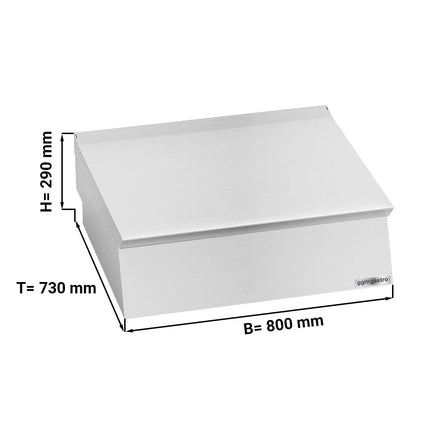 GGM Gastro Neutral Element Paolo700 - 800x730x290mm - Stainless Steel