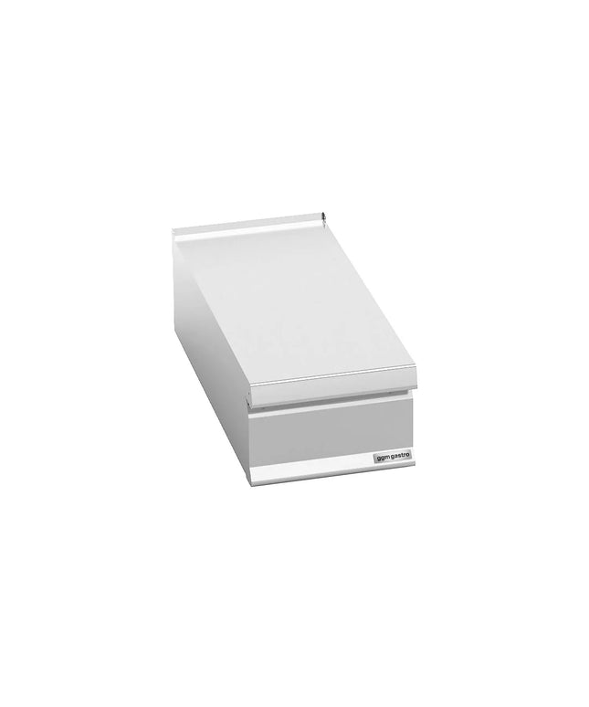 GGM Gastro Neutral Element Tabletop Unit Paolo 900 - 400x900x300mm - Stainless Steel AISI 304 - Scotch-Brite satin finish - Series Paolo 900