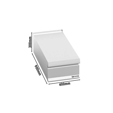 GGM Gastro Neutral Element - with Drawer Paolo 900 - 400x900x300mm - Stainless Steel AISI 304 - Series Paolo 900