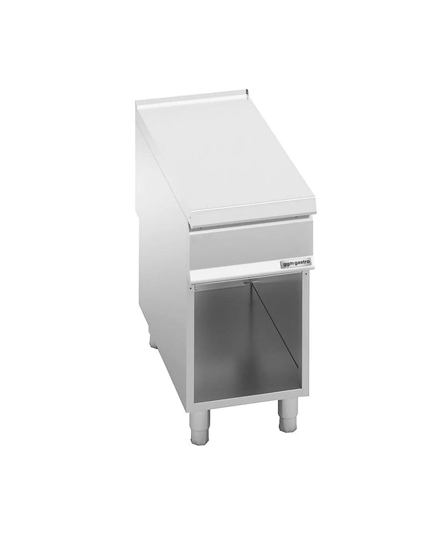 GGM Gastro Neutral Element with Drawer Paolo 900 - 400x900x920mm - Stainless Steel AISI 304, Scotch-Brite finish - Series Paolo 900 - with Open substructure