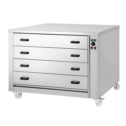 GGM Gastro Ngăn Kéo Giữ Nóng - 4 Ngăn - 4x GN 1/1 - 2kW - 1395x910x1020mm