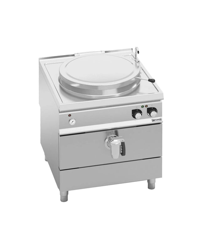 GGM Gastro Nồi Nấu Điện - 100L - 16kW - Gia Nhiệt Gián Tiếp - Kèm Đấu Nối Nước