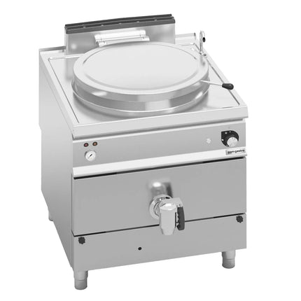 GGM Gastro Nồi Nấu Gas - 150L - 20.9kW - Gia Nhiệt Gián Tiếp - Kèm Đấu Nối Nước