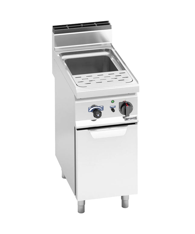 GGM Gastro Nồi Nấu Mì Điện - 1 Bồn - Đứng Độc Lập - 30L - 8kW - Có Van Xả