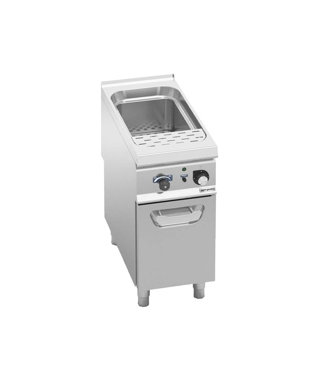 GGM Gastro Nồi Nấu Mì Điện - 1 Bồn - Đứng Độc Lập - 40L - 10kW - Có Van Xả