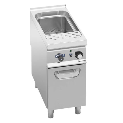 GGM Gastro Nồi Nấu Mì Điện - 1 Bồn - Đứng Độc Lập - 40L - 10kW - Có Van Xả