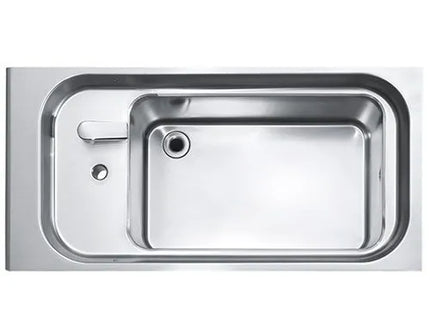GGM Gastro Nồi Nấu Mì Gas - 1 Bồn - Đứng Độc Lập - 40L - 12kW - Có Van Xả - Có Tủ Bệ