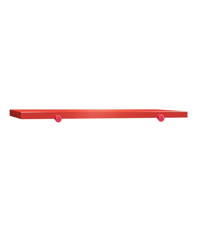 GGM Gastro Non-Slip Chopping Board for Prep Table - 1800x600mm - Thickness: 40mm - HACCP-Compliant - PE 500 (HDPE) - Red