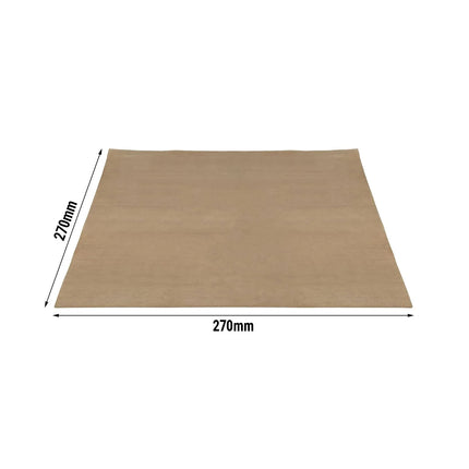 GGM Gastro Non-stick Baking Mat - 270x270mm - Brown - for Speed oven touch SOV