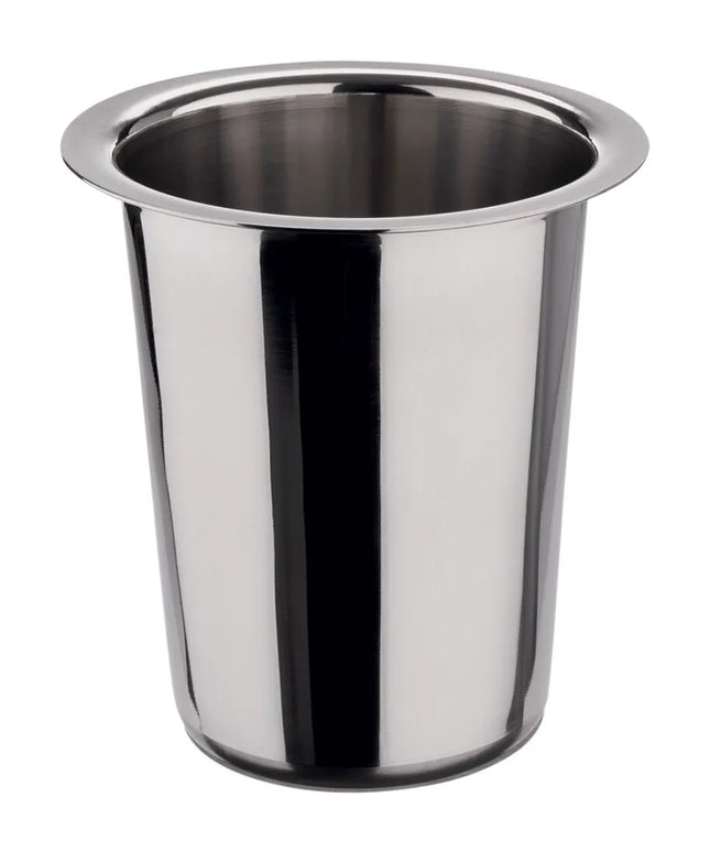 GGM Gastro Ống Đựng Dao Dĩa - Ø100mm - Cao 135mm - Thép Không Gỉ - Không Đục Lỗ