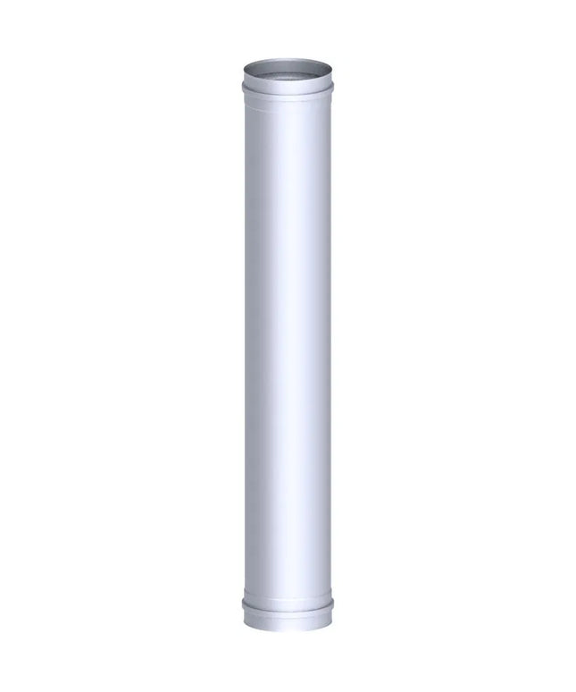 GGM Gastro Ống Khói Thẳng - Thép Không Gỉ - Dài 1.0m - Ø400mm