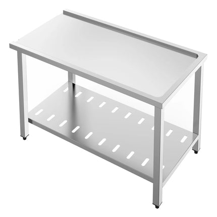 GGM Gastro Outfeed Table for Dishwasher – 1100 mm – with Bottom Shelf – for DSHI1080WD