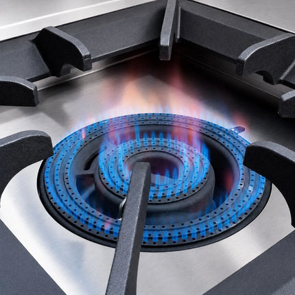 GGM Gastro Paella Gas Cooker - 24 kW - 1 Burner - with Paella Pan & 2-Door Base Cabinet