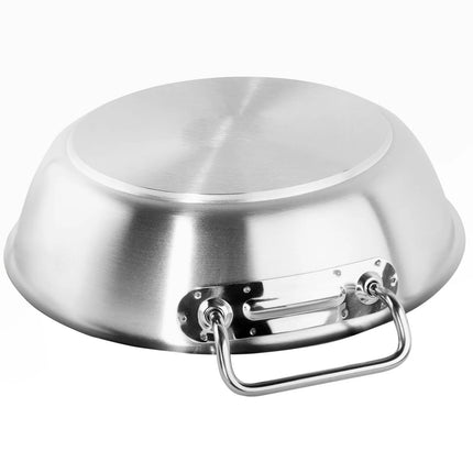 GGM Gastro Paella Pan - Stainless Steel – Ø 320 mm - 6L - Induction Compatible
