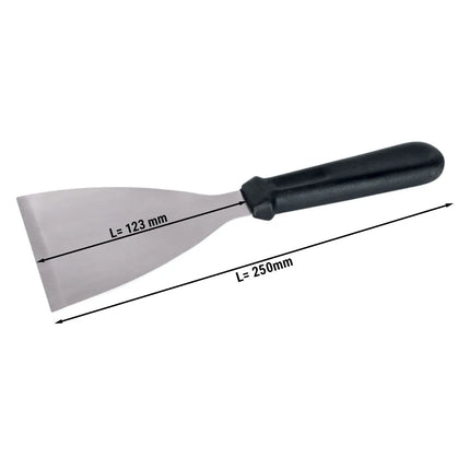 GGM Gastro Palette Knife - Stainless Steel - Blade: 123mm - Length: 250mm - 100xmm